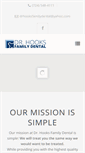 Mobile Screenshot of drhooksfamilydental.com