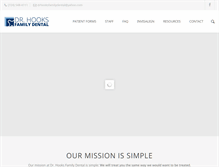Tablet Screenshot of drhooksfamilydental.com